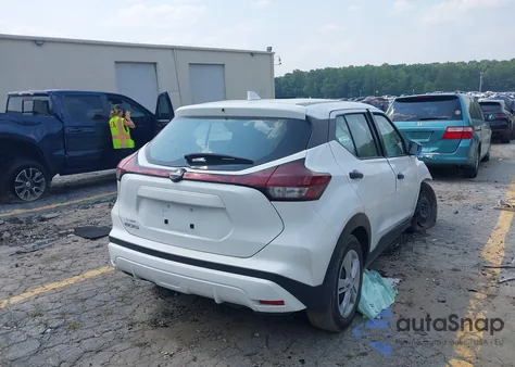 2024 Nissan Kicks S Xtronic Cvt from USA, damaged, VIN 3N1CP5BV9RL576297